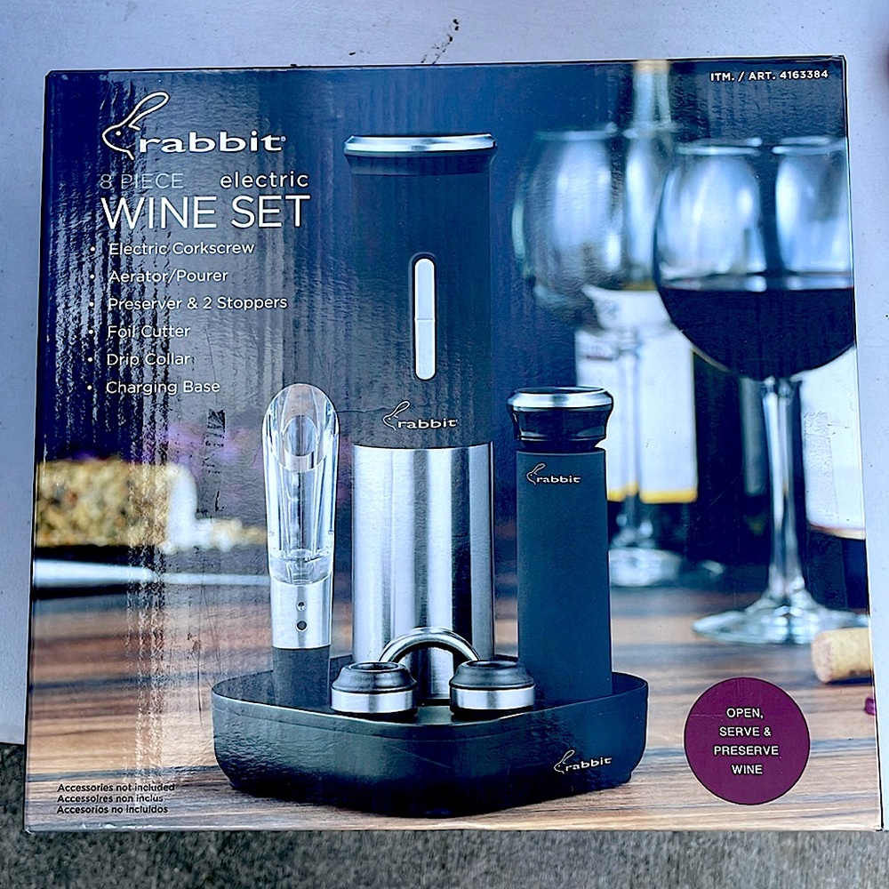 Rabbit electric wine set